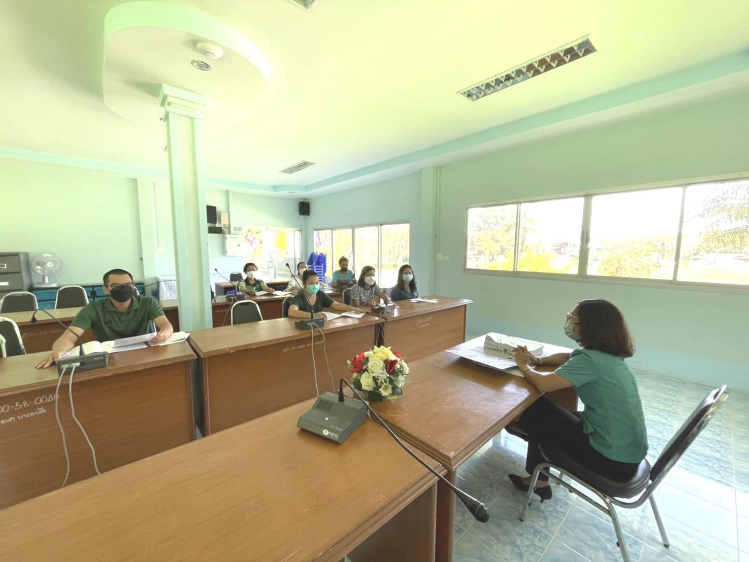 กิจกรรมประชุมชี้แจงการบริการประชาชน