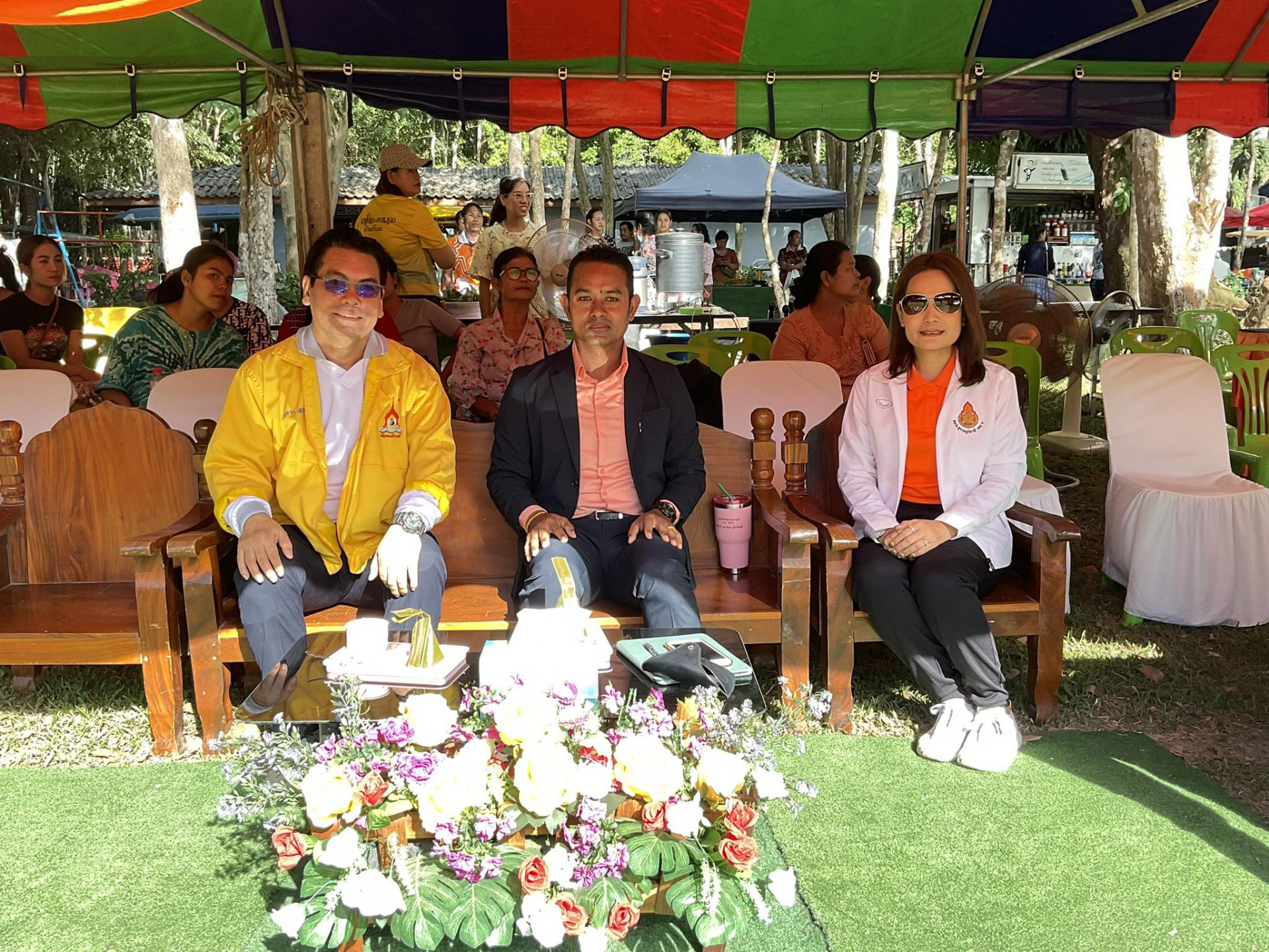 เปิดการแข่งขันกีฬาสัมพันธ์ โรงเรียนบ้านศรีปทุมวัลย์ ครั้งที่ ๔ ประจำปี ๒๕๖๖
