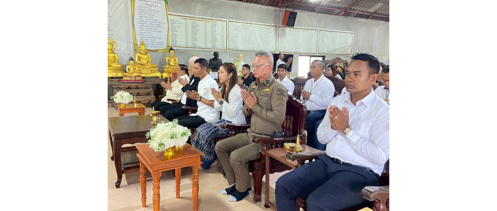 ประชาสัมพันธ์โครงการสร้างความปรองดองสมานฉันท์ โดยใช้หลักธรรมทางพระพุทธศาสนา “หมู่บ้านรักษาศีล ๕ ขยายผลสู่หมู่บ้านศีลธรรม”